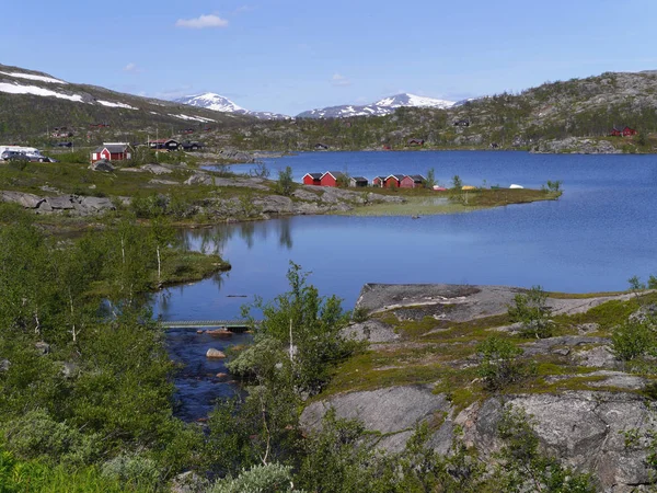 Vista Della Natura Scandinavia Una Sottoregione Nel Nord Europa — Foto Stock