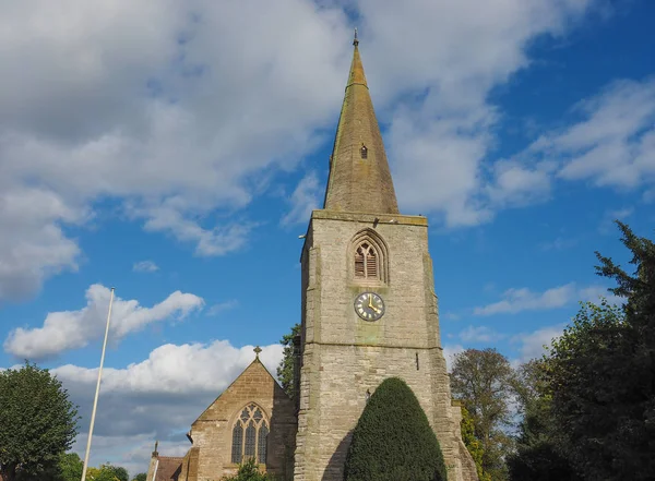 Pfarrkirche Maria Magdalena Tanworth Arden Großbritannien — Stockfoto