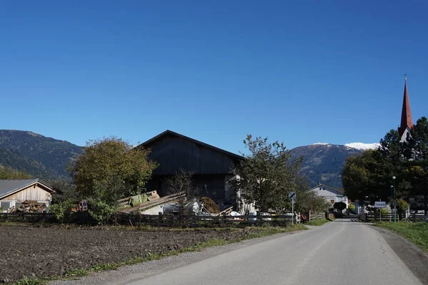 Lienz Vallei Tristach Oost Tirol Herfst — Stockfoto