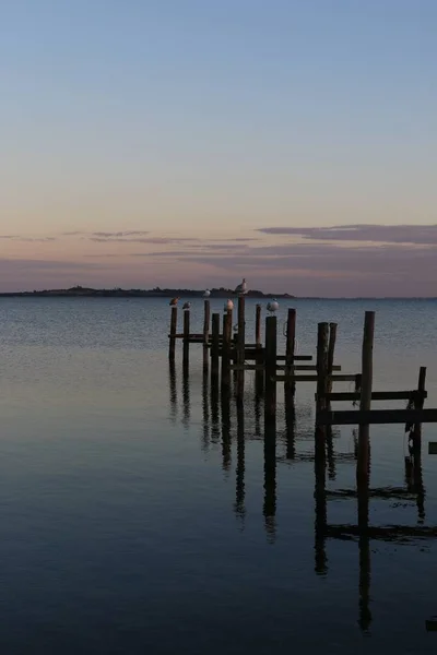 Sonnenuntergang Dänemark Der Ostsee — Stockfoto