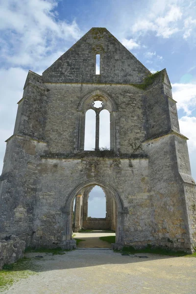 Les Chateliers Abbaye Ruinee — Foto de Stock