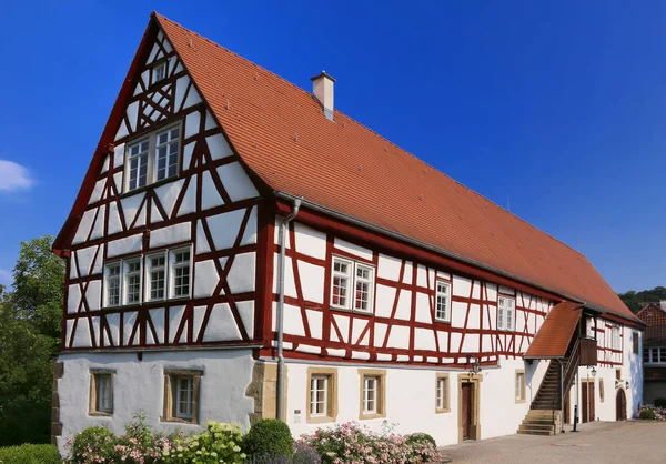 Vista Panorâmica Majestosa Arquitetura Medieval Castelo — Fotografia de Stock