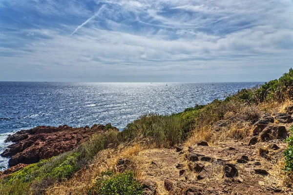 Costa Del Mar Paisaje Vacaciones Verano Naturaleza — Foto de Stock