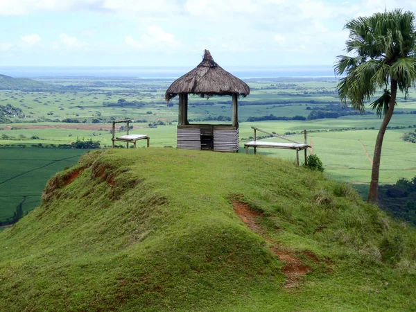 Pavilion Mauritius Doğu Yakasındaki Ücra Bir Bölgede Bir Tepede — Stok fotoğraf