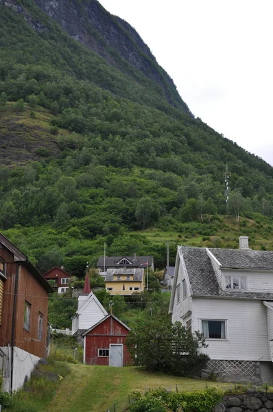 Dorf Undredal Norwegen — Stockfoto