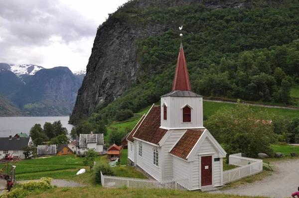 Portée Église Undredal Norway — Photo