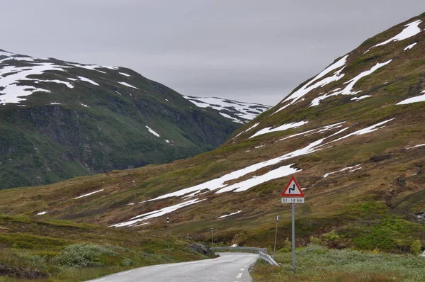 Aurlandsfjellet Norway Montagne Altopiano — Foto Stock