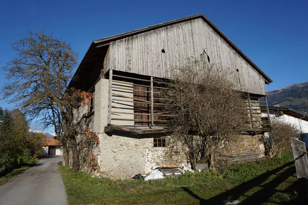 Historisk Gård Osttirol Tristach — Stockfoto