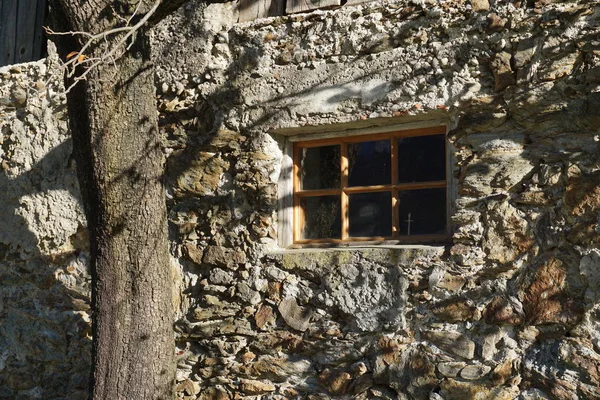 Történelmi Gazdaság Osttirol Tristach — Stock Fotó