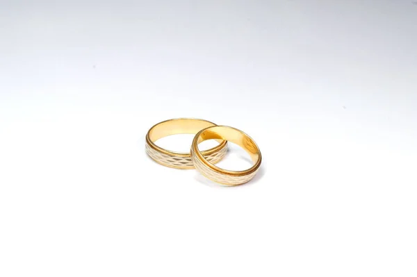 Snubní Prsteny Svatební Šperky Zásnubní Prsteny — Stock fotografie