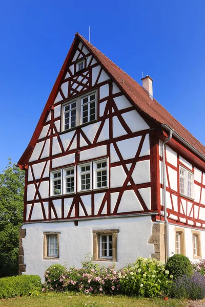 Dom Mieście Strasbourg Alzacja Francja — Zdjęcie stockowe