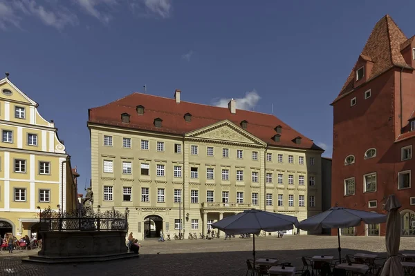 Regensburg Bavorské Město Dunaji Jihovýchodě Německa — Stock fotografie