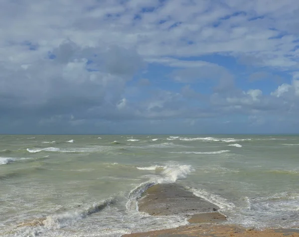 Olas Agua Mar Azul Naturaleza Viajes — Foto de Stock