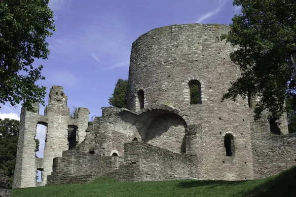 Vista Panorámica Majestuosa Arquitectura Medieval — Foto de Stock