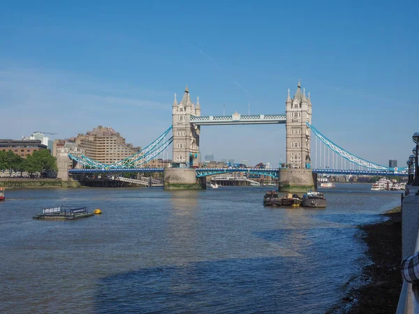 Tower Bridge River Thames Londres Reino Unido — Foto de Stock