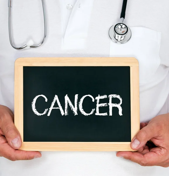 Cancer Doctor Chalkboard — Stock Photo, Image