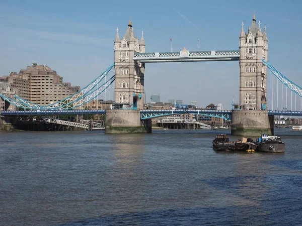 Tower Bridge River Thames Londres Reino Unido —  Fotos de Stock