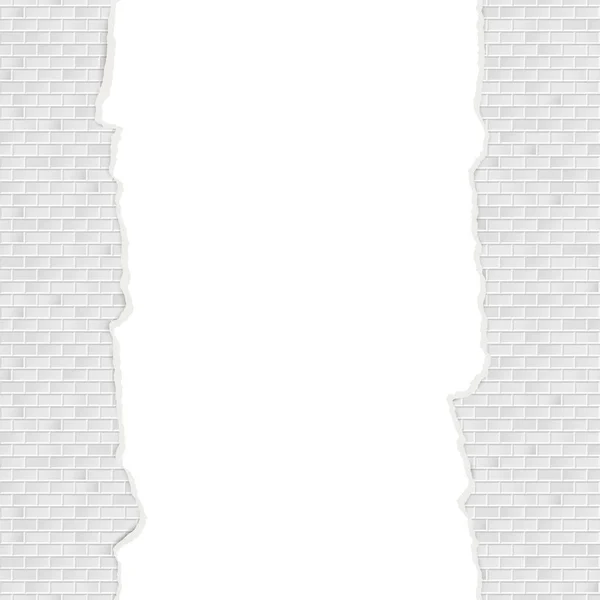 Nahtlose Steinmauer Hintergrund Mit Gebrochenem Putz — Stockfoto