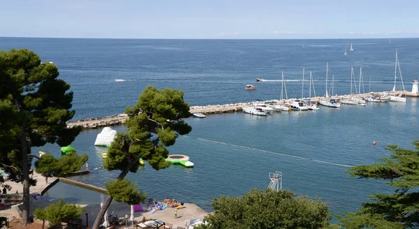 Zeilboten Adriatische Zee — Stockfoto