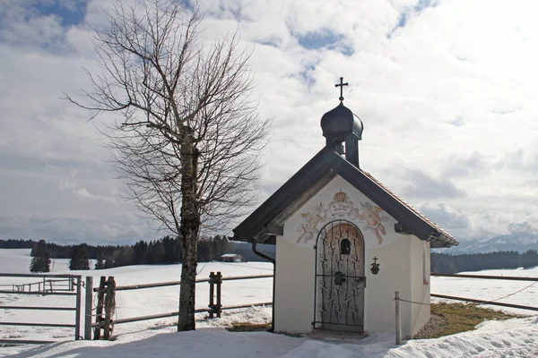 Chapel Snow — Stock Photo, Image