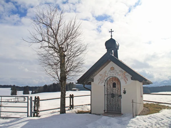 Capela Neve — Fotografia de Stock