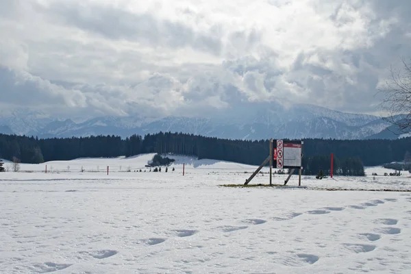 Pintoresca Vista Del Paisaje Invernal Cubierto Nieve —  Fotos de Stock