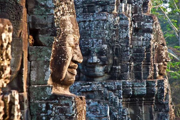 Tempels Van Agkor Wat Zijn Waarschijnlijk Een Van Mystieke Dingen — Stockfoto