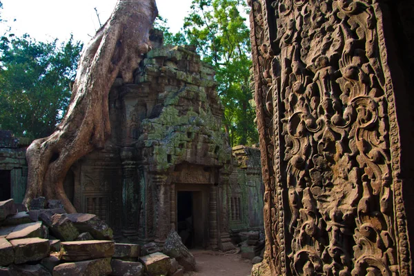 Los Templos Agkor Wat Están Probablemente Entre Las Cosas Místicas — Foto de Stock