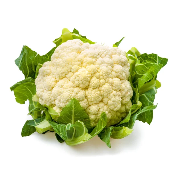 Cauliflower Isolated White Background — Stock Photo, Image