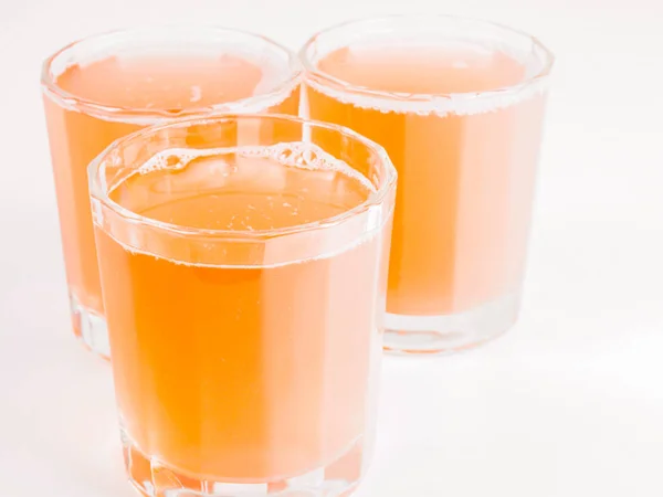 Orange Juice Continental Breakfast Table — Stock Photo, Image