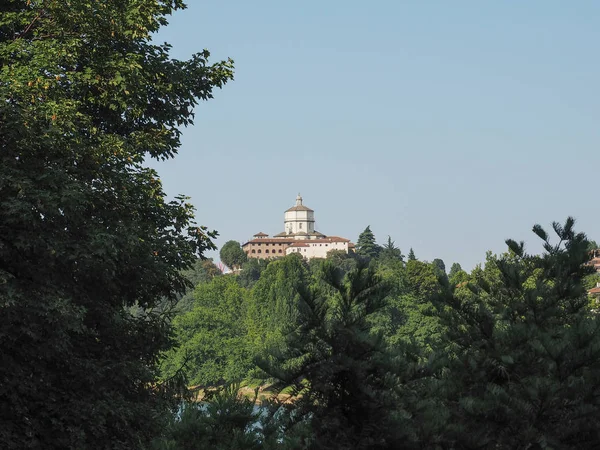 Kostel Monte Dei Cappuccini Turíně Itálie — Stock fotografie