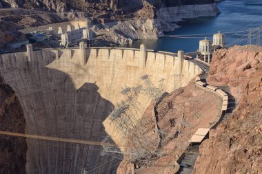 Hoover Dam - Lake Mead clipart