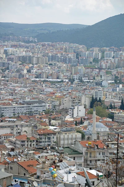 Kusadasi Kalkon Egeiska Havet Turkiet Storstad Hus Havet U200B U200Bhouses — Stockfoto