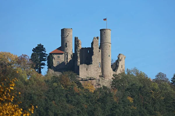 Castle Ruins Hanstein Eichsfeld — Stock Photo, Image