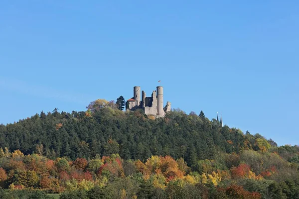 Eichsfeld城堡废墟Hanstein — 图库照片