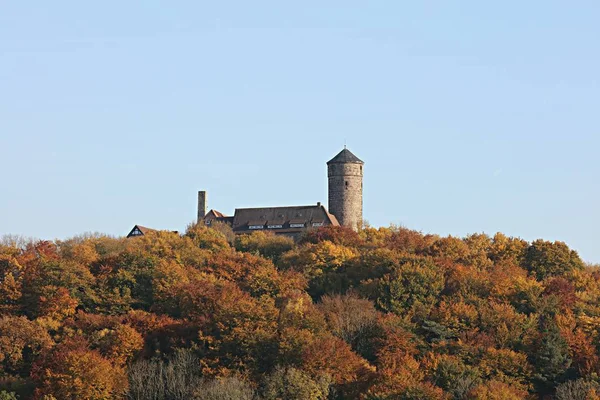 Hrad Ludwigstein Severním Pohoří — Stock fotografie