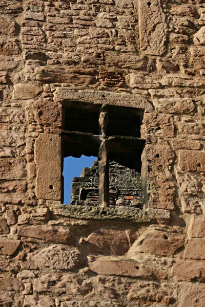 Vista Panorámica Majestuosa Arquitectura Medieval Del Castillo —  Fotos de Stock