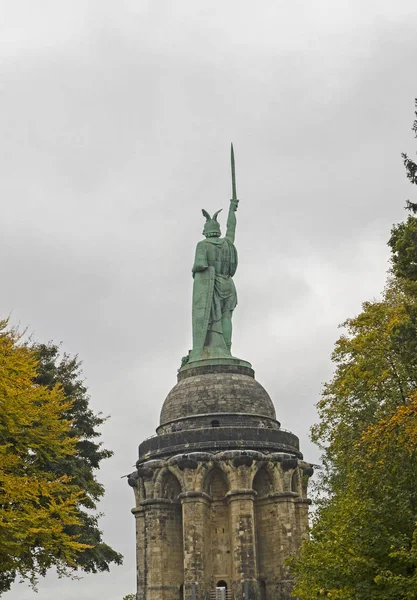 Pomnik Hermanna Pobliżu Detmold — Zdjęcie stockowe