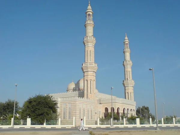 Mosque Arab Emirates Building Religious Cult — Stock Photo, Image