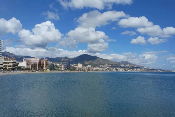 Kust Voor Fuengirola Andalusia — Stockfoto