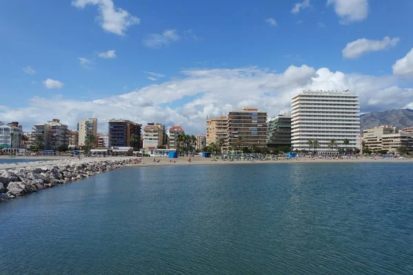 Vista Fuengirola Andalusia — Fotografia de Stock