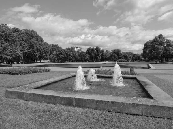 Park Oberer Schlossgarten Stuttgarcie Niemcy — Zdjęcie stockowe