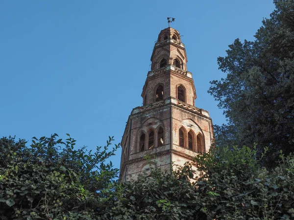 Torre Moncanino Gotiskt Torn San Mauro Italien — Stockfoto