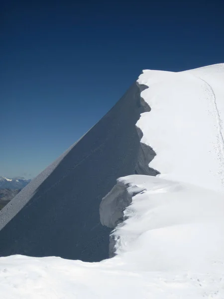 Vista Panorámica Del Hermoso Paisaje Los Alpes — Foto de Stock