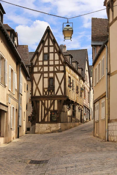 Historisch Vakwerkhuis Rue Des Ecuyers Chartres — Stockfoto