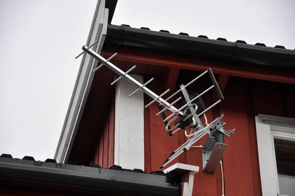 Antenne Antenne Fernseher Empfang — Stockfoto