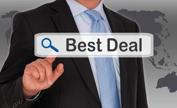 Best Deal Internet Search — Stock Photo, Image