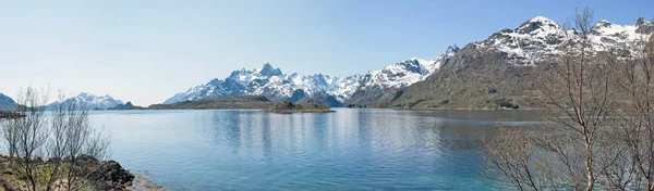 Lago Montagna Nel Parco Nazionale Banff Alberta Canada — Foto Stock