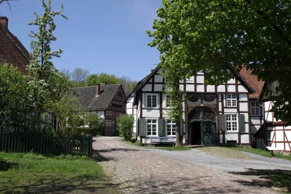 Casa Estilo Tudor Lipperland — Fotografia de Stock