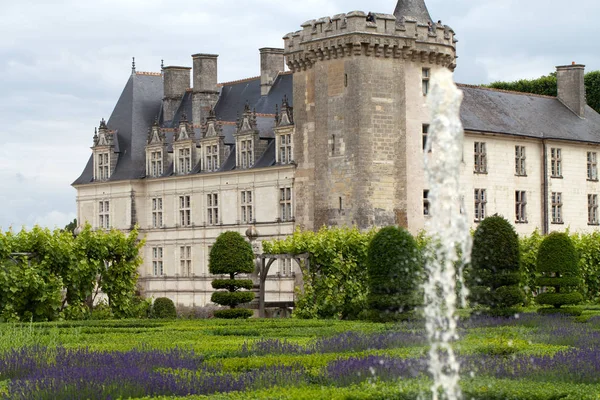 Kertek Chateau Villandry Loire Valley Franciaország — Stock Fotó